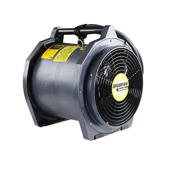 RamFan EFi75XX Hazardous Location Blower/Exhauster 12 inch 2500 CFM 230 Volt