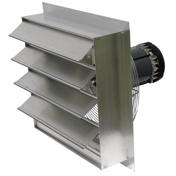 AX Wall Exhaust Fan 12 inch 1640 CFM Direct Drive AX12-2