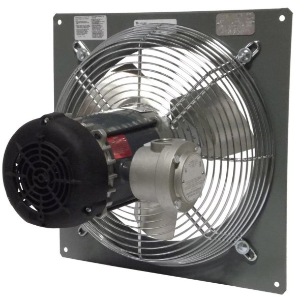 Explosion Proof Panel Mount Exhaust Fan 18 inch 3200 CFM Direct Drive P18-4