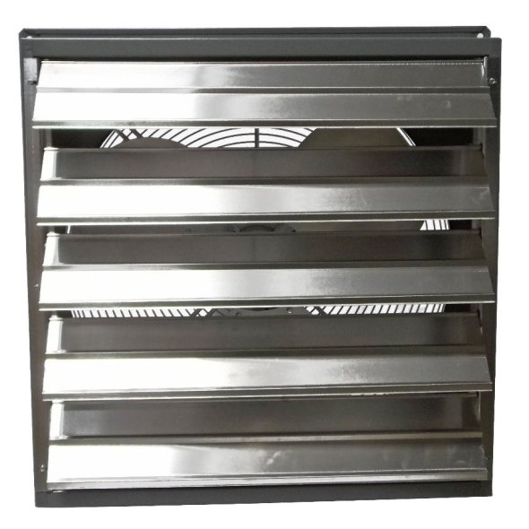 SD Explosion Proof Wall Mount Exhaust Fan w/ Shutters 10 inch 620 CFM SD10-XPF