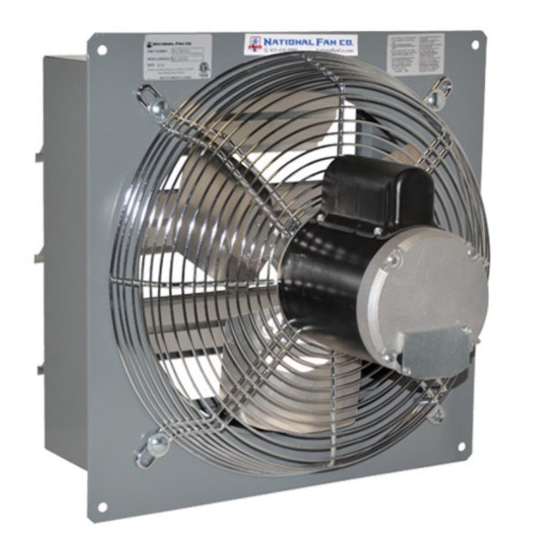 RAVEN - Exhaust Fan w/ Shutters 14 inch 2213 CFM 1 Speed SF14E1