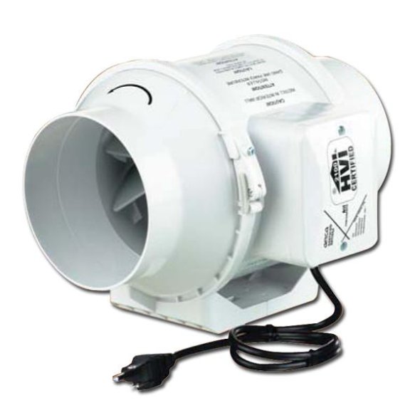 TT Silent Mixed-Flow 2 Speed Turbo Duct Inline Fan 5 inch 200 CFM TT SILENT 125