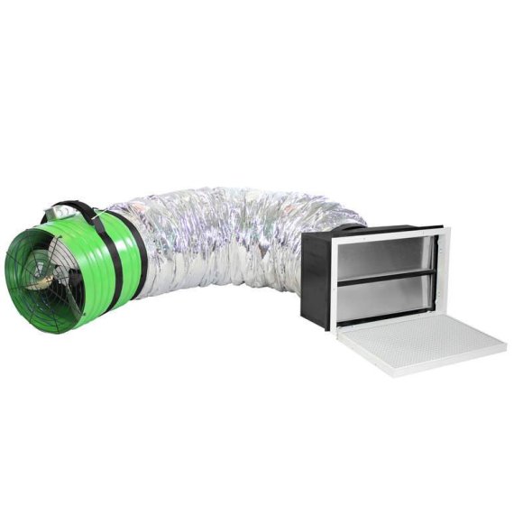 QuietCool 1 Speed 3068 CFM Energy Saving Whole House Fan ES-3100