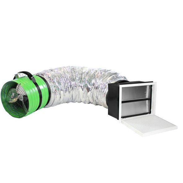 QuietCool 1 Speed 2492 CFM Energy Saving Whole House Fan ES-2250