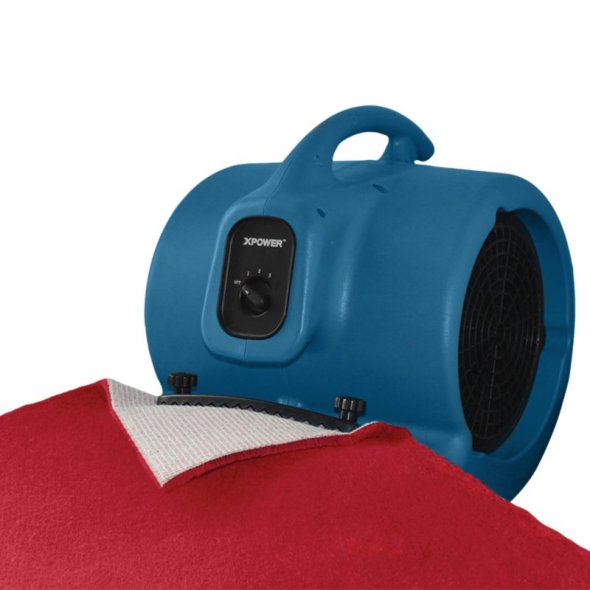 XPOWER 800 Series Air Mover 3 Speed 3600 CFM Max P-830-BLUE