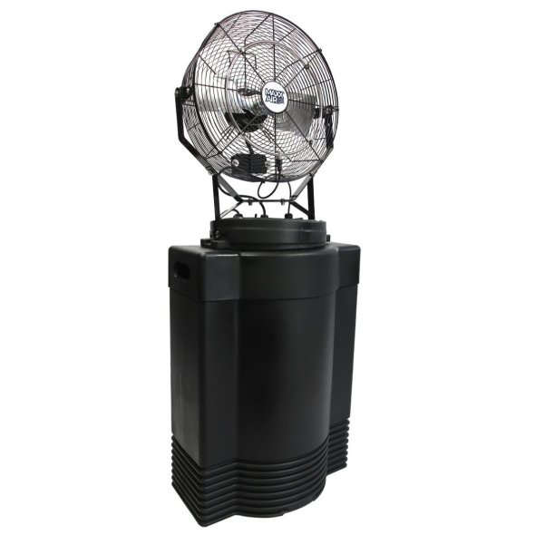 Mid-Pressure Misting Fan w/ 40 Gal Tank 18 inch 3 Speed 3500 CFM CDMP1840GRY