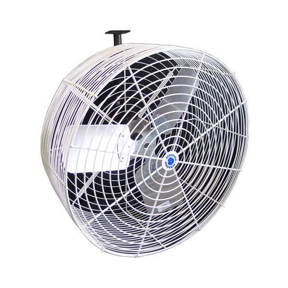 Versa-Kool White Circulation Fan w/ Cord & Mount 24 inch 7860 CFM VK24