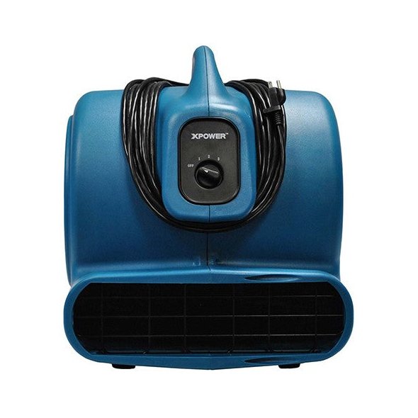 XPOWER 800 Series Air Mover 3 Speed 3200 CFM P-800-BLUE