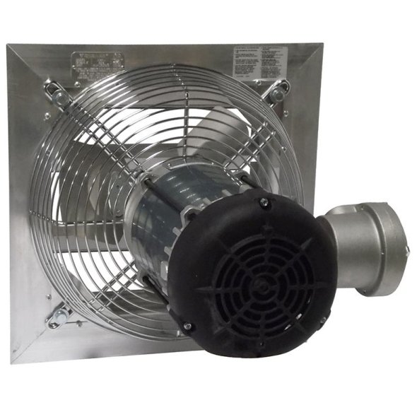 AX Explosion Proof Aluminum Wall Exhaust Fan w/ Shutters 20 inch 3640 CFM AX20-4