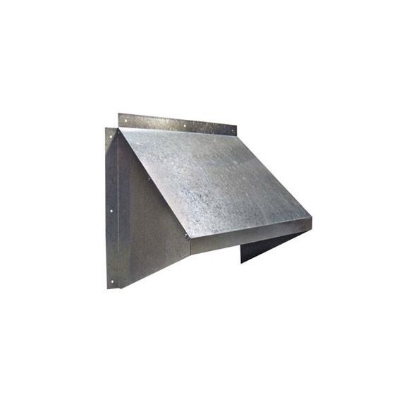 20 inch Galvanized Weather Hood GH-XF20-M