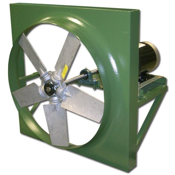HVA Panel Mount Exhaust Fan 42 inch 18710 CFM Belt Drive HVA42T10150