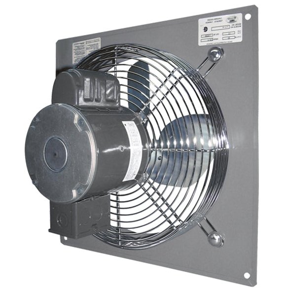Wall Mount Panel Type Supply Fan 20 inch 3250 CFM Direct Drive P20-1R