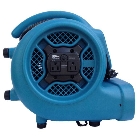 XPOWER 400 Series Air Mover w/ Daisy Chain 3 Speed 1600 CFM X-400A