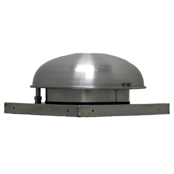 Low Profile Direct Drive Centrifugal Roof or Sidewall Exhaust 8 inch 387 CFM LPD081AS
