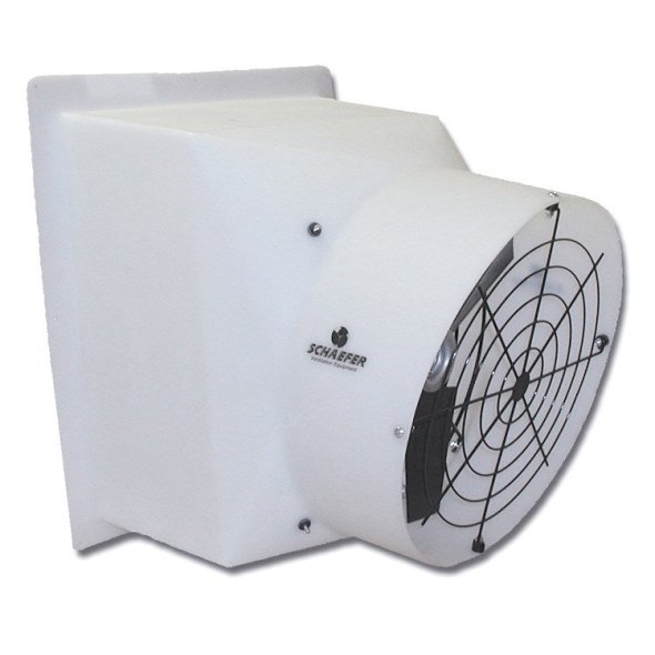 Poly Exhaust Fan w/ Aluminum Shutters 24 inch 6793 CFM Variable Speed PFM244P12A