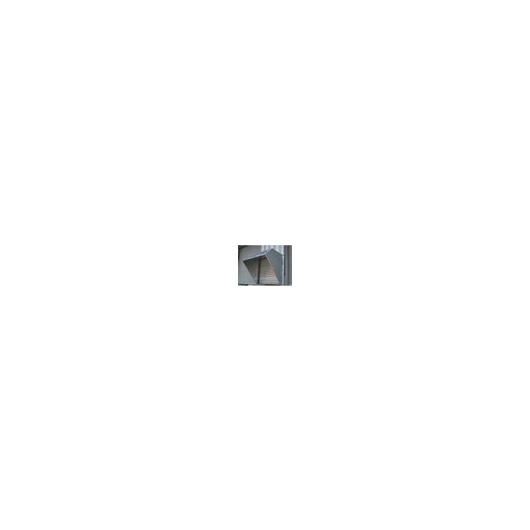 24 inch Galvanized Weather Hood w/ Birdscreen RH24