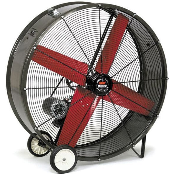 SPL Heat Buster Portable Barrel Fan 2 Speed 115 Volt 42 inch 14445 CFM Belt Drive SPL4223