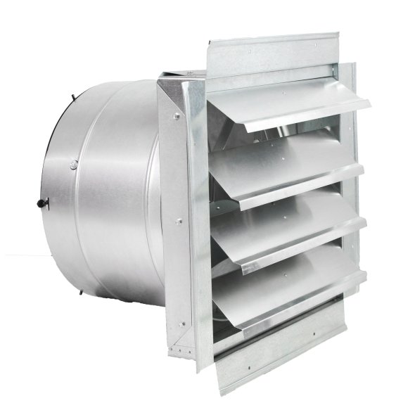 Maxx Air Exhaust Fan w/ Shutters 1 Speed 14 inch 1400 CFM Direct Drive IF14UPS