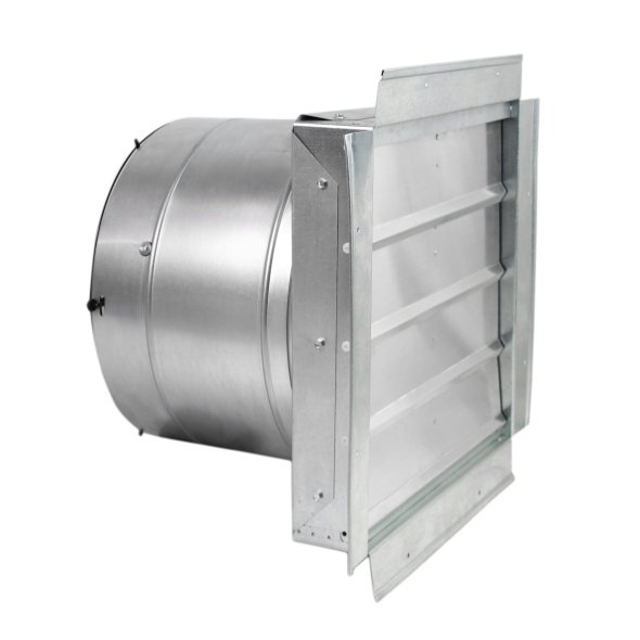 Maxx Air Exhaust Fan w/ Shutters 1 Speed 14 inch 1400 CFM Direct Drive IF14UPS