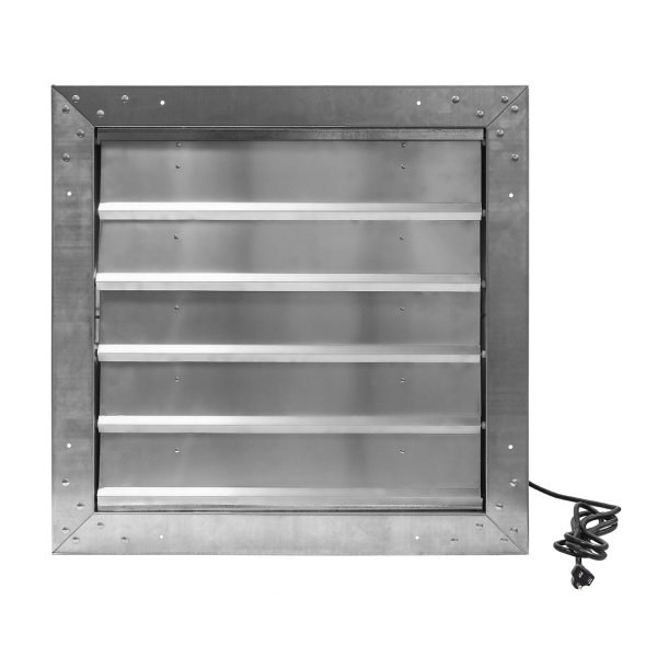 Maxx Air Exhaust Fan w/ Shutters 1 Speed 18 inch 3000 CFM Direct Drive IF18RUPS