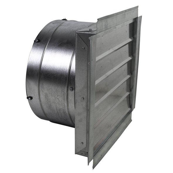 Maxx Air Exhaust Fan w/ Shutters 1 Speed 18 inch 3000 CFM Direct Drive IF18UPS