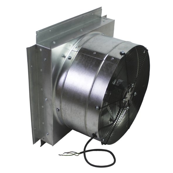 Maxx Air Exhaust Fan w/ Shutters 1 Speed 18 inch 3000 CFM Direct Drive IF18UPS