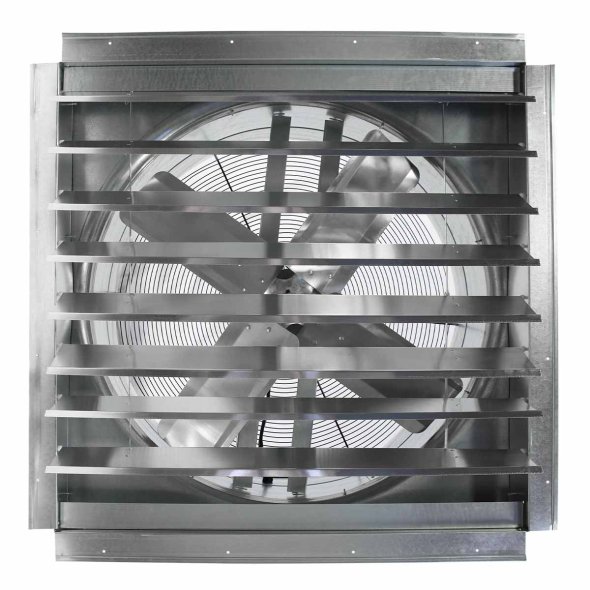Maxx Air Exhaust Fan w/ Shutters 1 Speed 30 inch 5500 CFM Direct Drive IF30