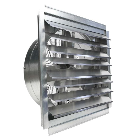Maxx Air Exhaust Fan w/ Shutters 1 Speed 30 inch 5500 CFM Direct Drive IF30
