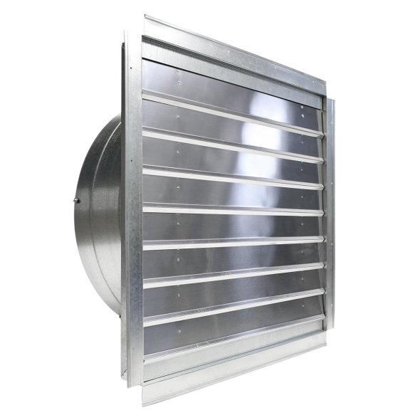 Maxx Air Exhaust Fan w/ Shutters 1 Speed 30 inch 5500 CFM Direct Drive IF30