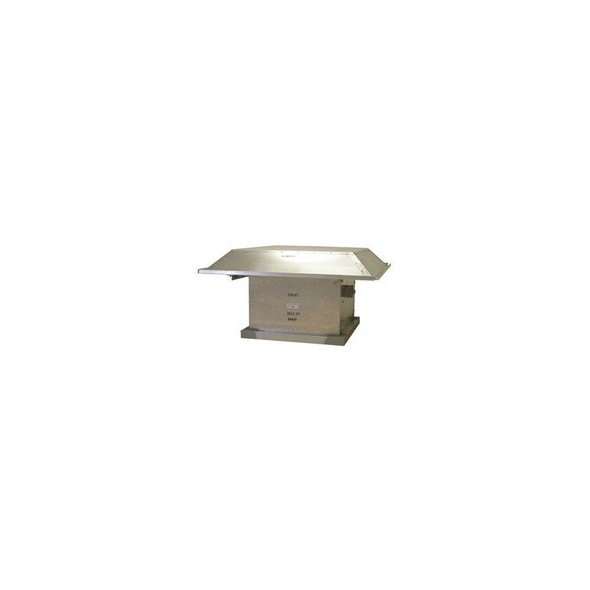Hooded Roof Supply Fan 36 inch 14302 CFM Belt Drive 3 Phase HRSB36SH3S