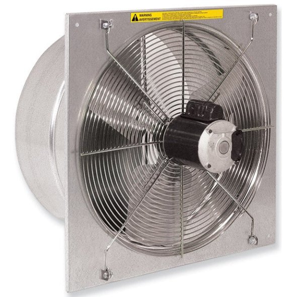 Twister Shutter Mounted Exhaust Fan 20 inch 3120 CFM Variable Speed VFT141132