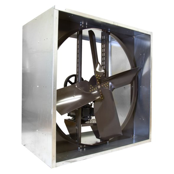 VI Cabinet Exhaust Fan Totally Enclosed 60 inch 34700 CFM 230/460 Volt Belt Drive 3 Phase VI6018T-X