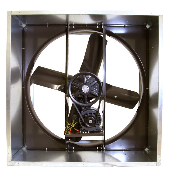 VI Cabinet Exhaust Fan 60 inch 43500 CFM 230 Volt Belt Drive VI6019-W