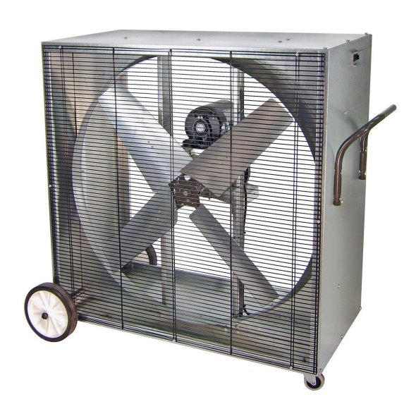 PVI Heat Buster Portable Boxed Blower Fan 48 inch 21500 CFM Belt Drive PVI4816-W