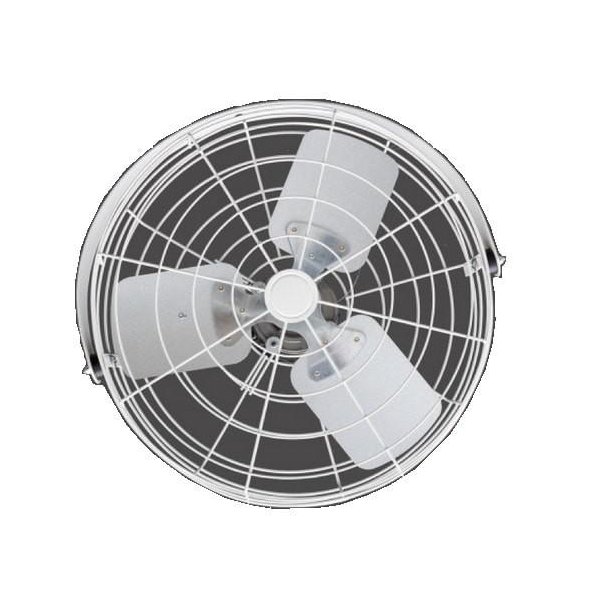 White Wide Guard Poultry Circulator Fan 24 inch 6000 CFM Variable Speed 24B4WV-W