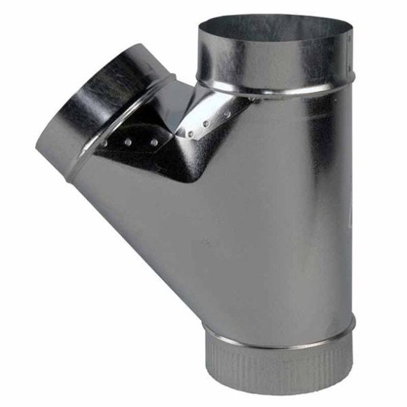 Y-Fitting 4x4x4 inch Duct WYE04