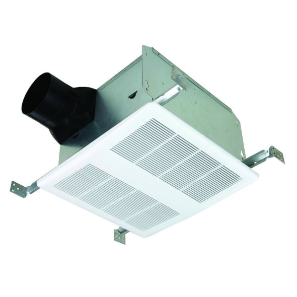 Tranquil Bathroom Exhaust Fan 4 or 6 inch Duct Outlet 110 CFM (Choose Style) Energy Star Certified TF110 - With Light