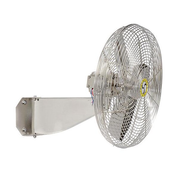 Airmaster Washdown Duty Wall Circulator Fan 30 Inch 8800 CFM Stainless Steel 70767