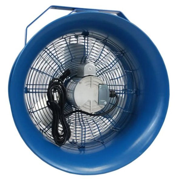 Patterson High Velocity Industrial Barrel Fan 18 Inch 3800 CFM 3 Phase (choose mount) H18B