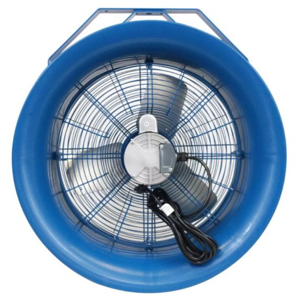 Patterson High Velocity Industrial Barrel Fan 22 Inch 5570 CFM 277V 1 Phase (choose mount) H22C