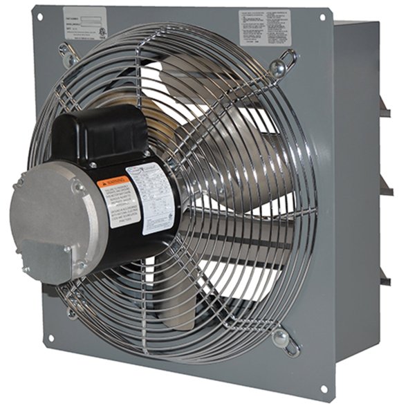 SD Exhaust Fan w/ Shutters 1 Speed 48 inch 17200 CFM Direct Drive SD48-H1D