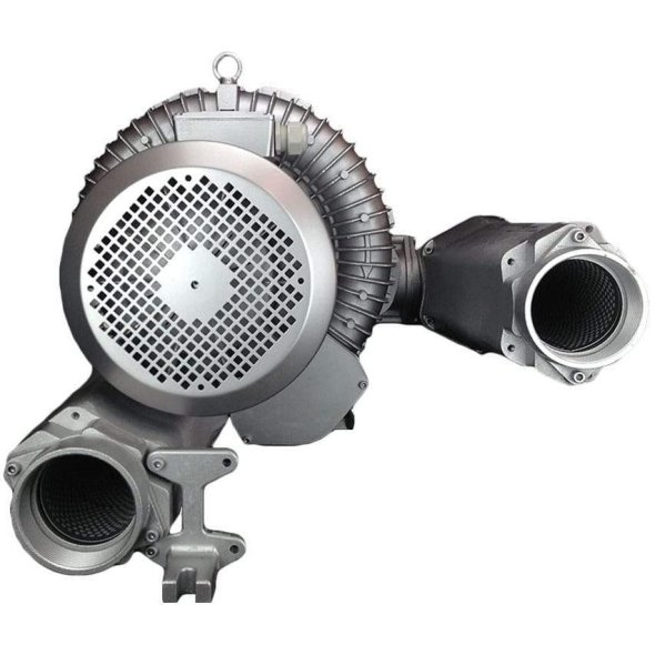 Atlantic Blowers Two Stage Regenerative Blower 4 inch 812 CFM 3 Phase AB-1902
