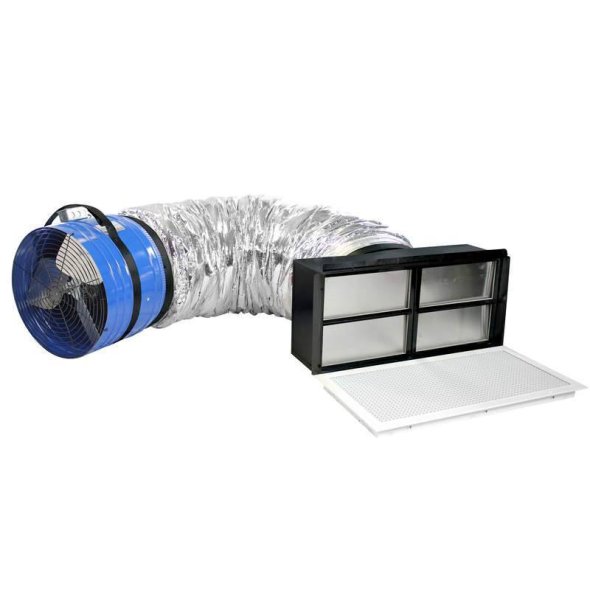QuietCool 2 Speed 5024 CFM Classic Whole House Fan CL-5400