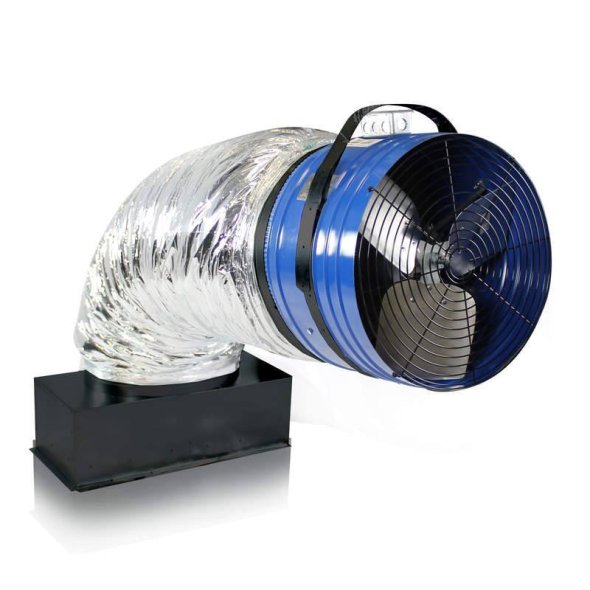 QuietCool 2 Speed 5665 CFM Classic Whole House Fan CL-6000