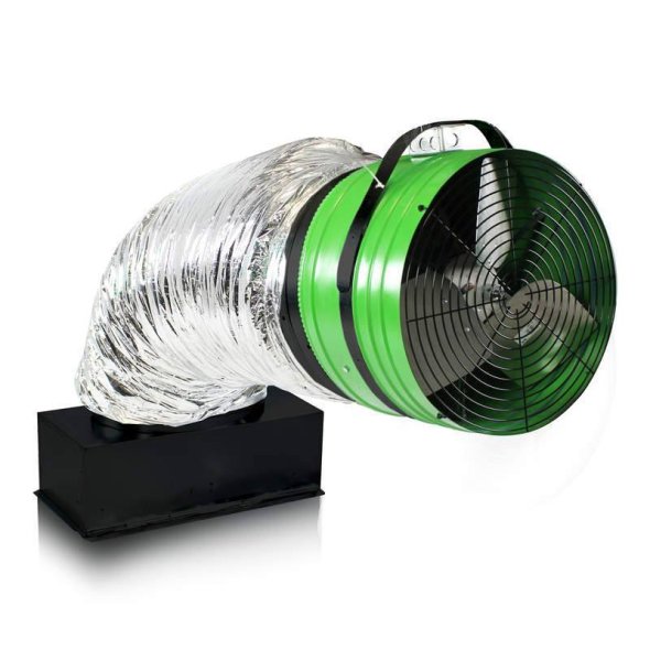 QuietCool 2 Speed 5003 CFM Energy Saving Whole House Fan ES-5400