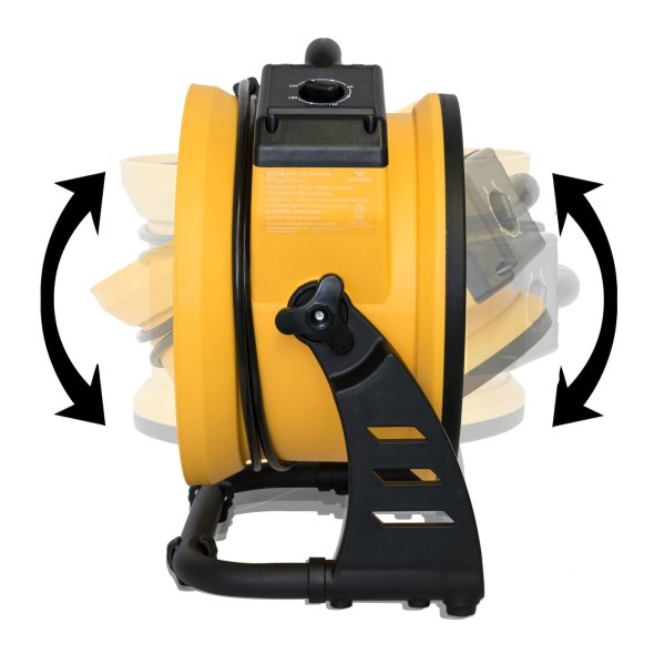 XPOWER Multipurpose Pro Utility Fan 11 inch 4 Speed 1100 CFM FC-100