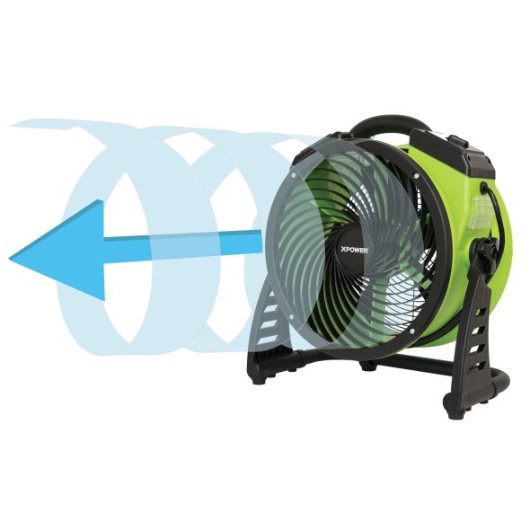 XPOWER Multipurpose Pro Utility Fan 13 inch 1300 CFM 4 Speed FC-200
