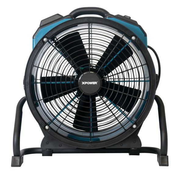 XPOWER Axial Air Mover Fan w/ Rack 11 inch 4 Speed 1100 CFM P-21AR