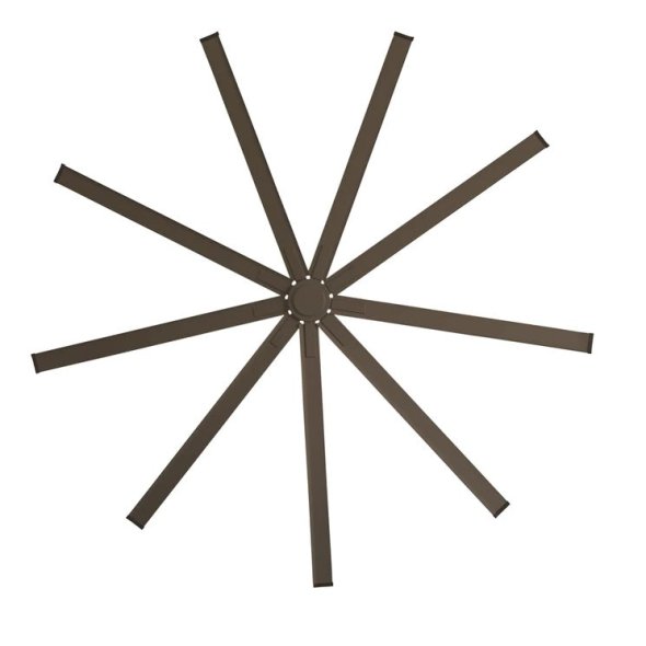Big Air Bronze 96 inch Wet Environment Industrial Ceiling Fan w/ Remote 6 Speeds ICF96WLORBUPS