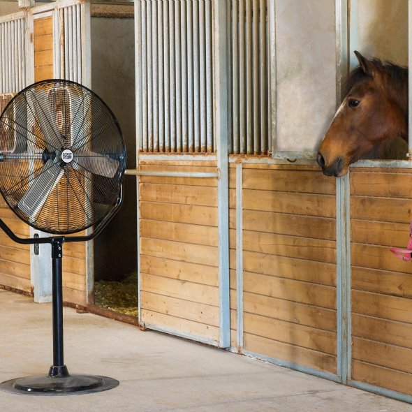 High Velocity Tilting Pedestal Fan 30 inch 4800 CFM 3 Speed HVPF30YOKEUPS